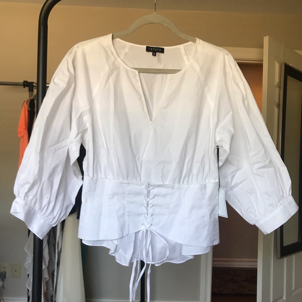 NWT 1.STATE corset top